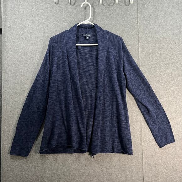 Studio Park x Amy Stran Open Front Cardigan Nave Size Medium - Picture 1 of 12